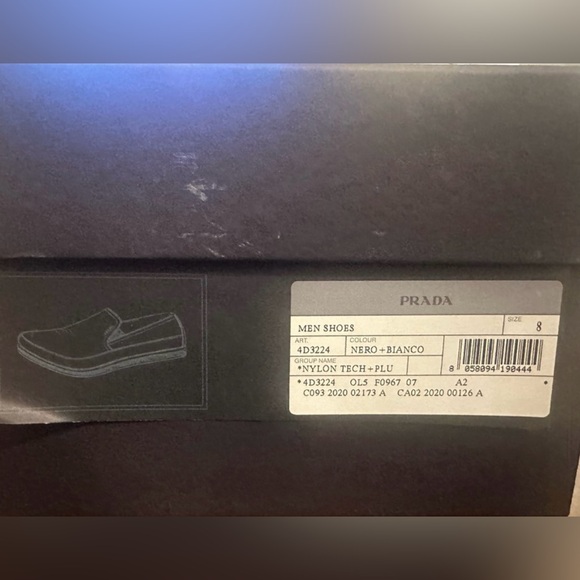 Prada men's slip on shoes - Picture 5 of 13